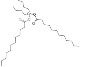 Dibutyltin dilaurate Structure