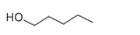 1-Pentanol Structure