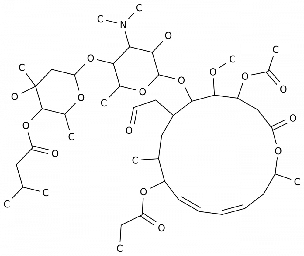 Лейкомицин V, 3-ацетат 4B-(3-метилбутаноат) 9-пропаноат в Узбекистане
