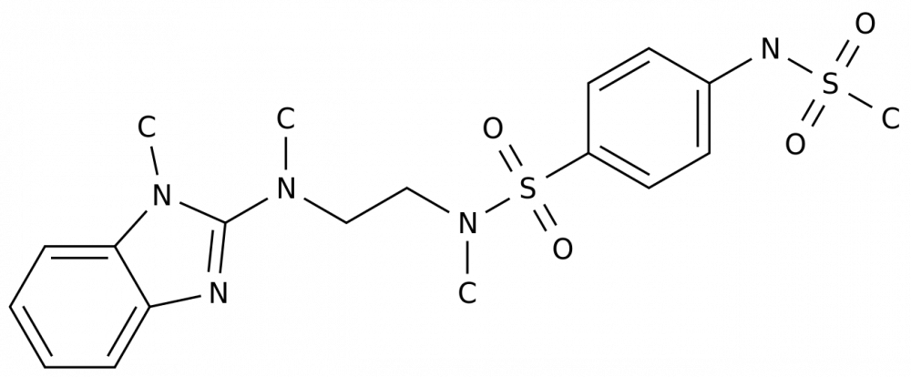 4-(methanesulfonamido)-N-methyl-N-[2-[methyl-(1-methylbenzimidazol-2-yl)amino]ethyl]benzenesulfonamide в Узбекистане