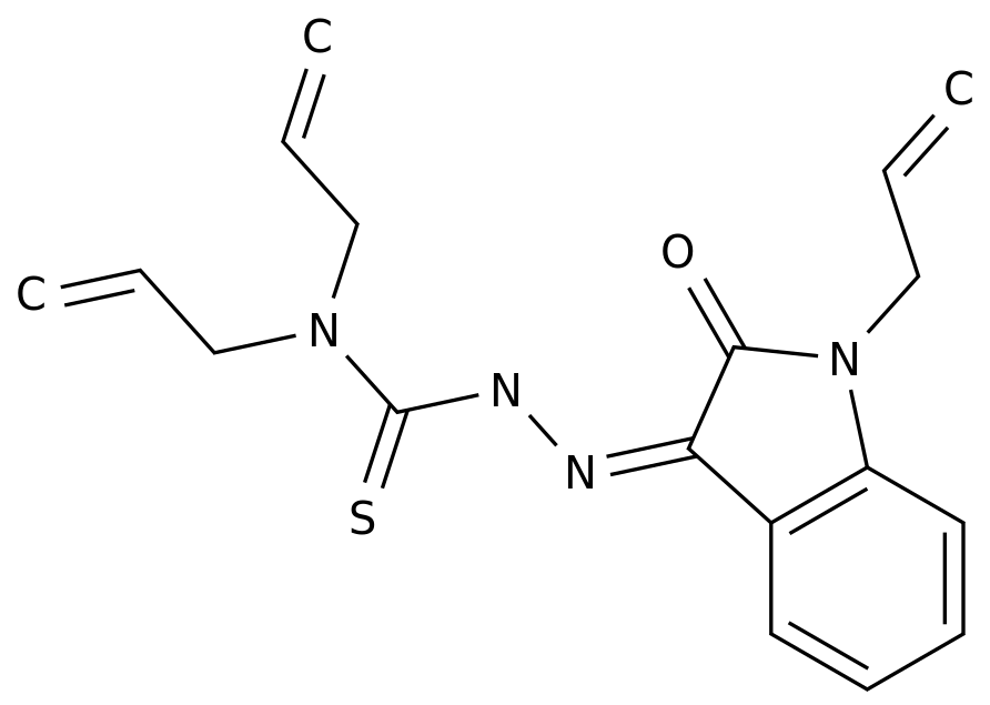 2-[1,2-Dihydro-2-oxo-1-(2-propen-1-yl)-3H-indol-3-ylidene]-N,N-di-2-propen-1-ylhydrazinecarbothioamide в Узбекистане