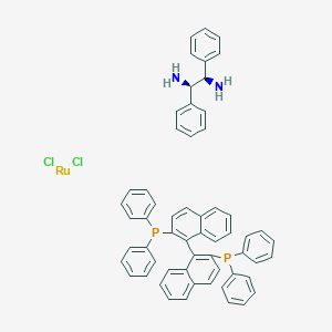 (OC-6-13)-[1,1'-(1S)-[1,1'-Binaphthalene]-2,2'-diylbis[1,1-diphenylphosphine-kP]]dichloro[(1R,2R)-1,2-diphenyl-1,2-ethanediamine-kN1,kN2]ruthenium в Узбекистане