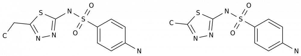 4-amino-N-(5-ethyl-1,3,4-thiadiazol-2-yl)benzenesulfonamide,4-amino-N-(5-methyl-1,3,4-thiadiazol-2-yl)benzenesulfonamide в Узбекистане