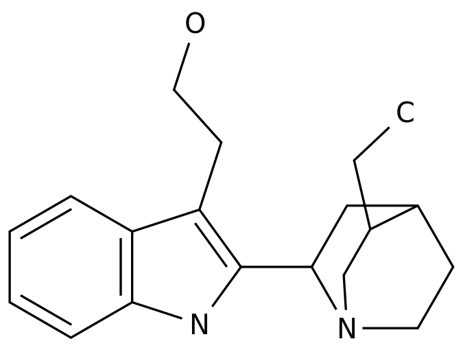 1Н-индол-3-этанол, 2-(5-этил-1-азабицикло[2.2.2]окт-2-ил)-, [1S- (1α, 2α, 4α, 5β)]- в Узбекистане