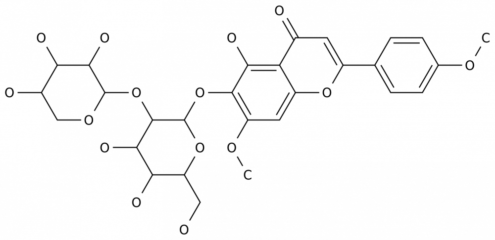 5-Hydroxy-7-methoxy-2-(4-methoxyphenyl)-6-[(2-O-β-D-xylopyranosyl-β-D-glucopyranosyl)oxy]-4H-1-benzopyran-4-one в Узбекистане