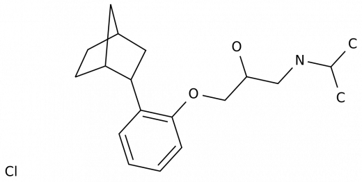 2-Пропанол, 1-(2-бицикло[2.2.1] гепт-2-илфенокси)-3-[(1-метилэтил)амино]-, гидрохлорид (1:1) в Узбекистане