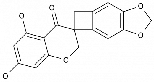 (R)-5,7-Дигидроксиспиро[2Н-1-бензопиран-3 (4Н), 5'(6 'Н)-циклобута[f][1,3]бензодиоксол]-4-он в Узбекистане